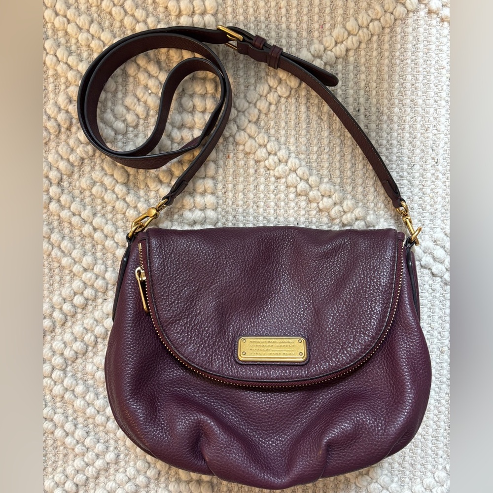 Marc Jacobs Dark Wine Shoulder Bag